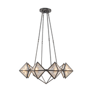 Alora CH332830 Cairo 8-lt 30" Chandelier - Urban Bronze