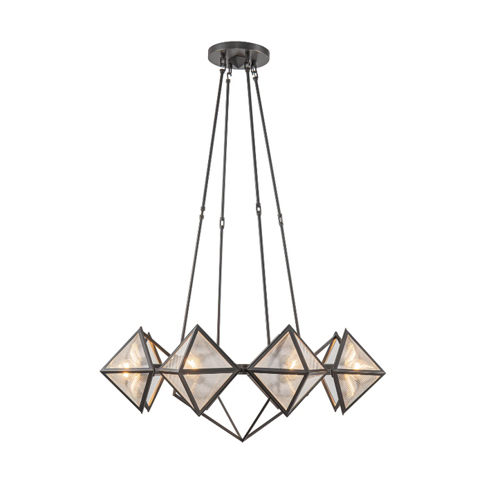 Alora CH332830 Cairo 8-lt 30" Chandelier - Urban Bronze