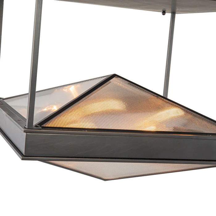 Alora SF332919 Cairo 4-lt 19" Semi Flush Mount - Urban Bronze