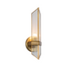 Alora WV332904 Cairo 1-lt 15" Tall Vanity Light - Vintage Brass