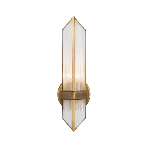 Alora WV332904 Cairo 1-lt 15" Tall Vanity Light - Vintage Brass