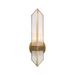 Alora WV332904 Cairo 1-lt 15" Tall Vanity Light - Vintage Brass