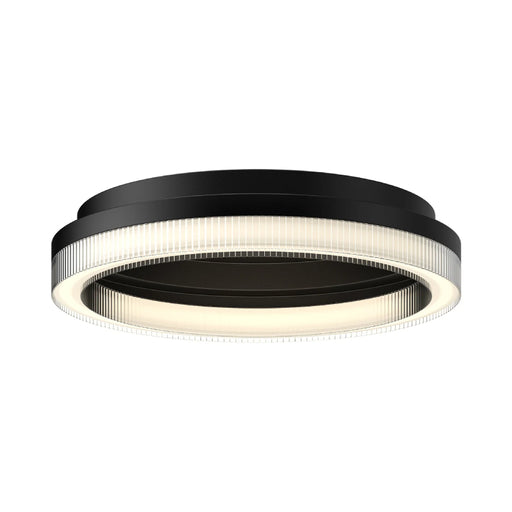Kuzco FM46116-3CCT-UNV Calix 1-lt 16" LED Flush Mount, 3CCT Selectable - Black