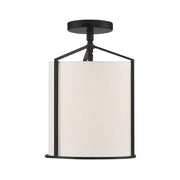 Crystorama CAR-9201-CEILING Carlyn 1-lt 10" Semi Flush Mount