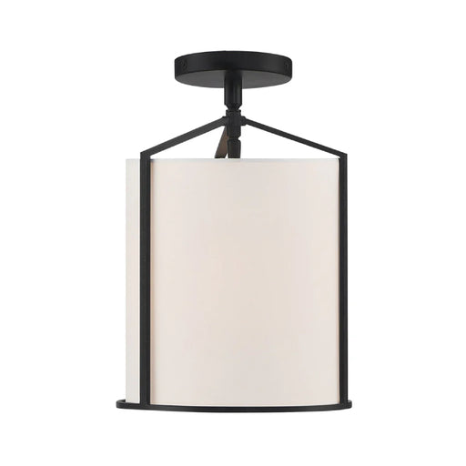 Crystorama CAR-9201-CEILING Carlyn 1-lt 10" Semi Flush Mount