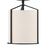 Crystorama CAR-9201-CEILING Carlyn 1-lt 10" Semi Flush Mount