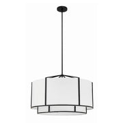Crystorama CAR-9209 Carlyn 6-lt 28" Chandelier