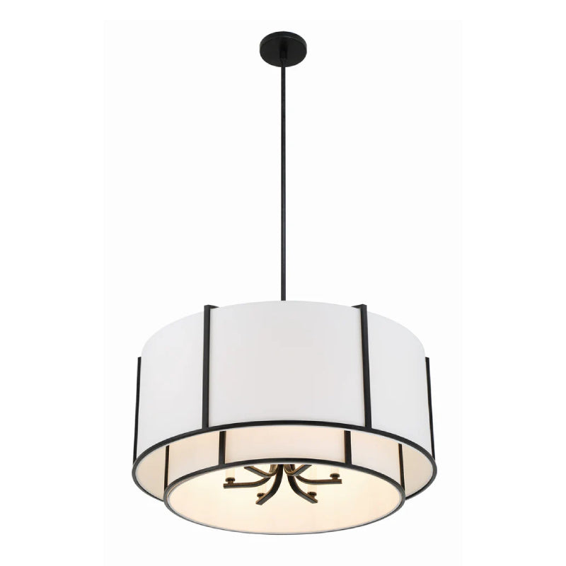 Crystorama CAR-9209 Carlyn 6-lt 28" Chandelier