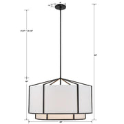 Crystorama CAR-9209 Carlyn 6-lt 28" Chandelier