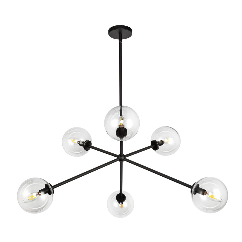 Alora Mood CH549640 Cassia 6-lt 40" Chandelier