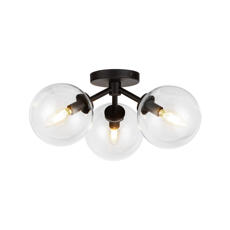 Alora Mood SF549315 Cassia 3-lt 18" Semi Flush Mount