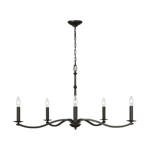 Visual Comfort CC1755 Wellen 5-lt 36" Large Chandelier