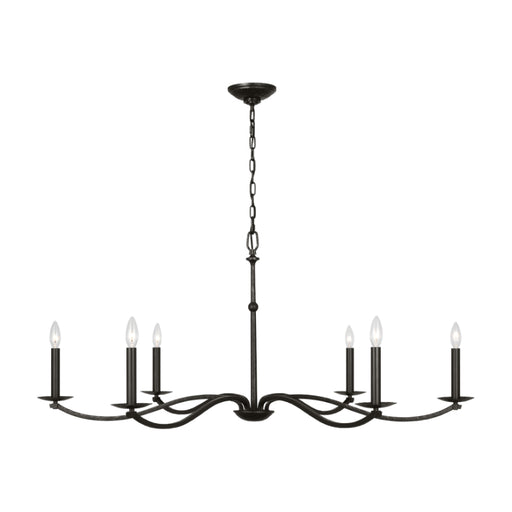 Visual Comfort CC1766 Wellen 6-lt 48" Extra Large Chandelier