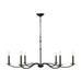 Visual Comfort CC1766 Wellen 6-lt 48" Extra Large Chandelier