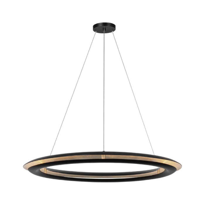 Visual Comfort CC1801 Cielo 1-lt 36" LED Large Chandelier - Midnight Black