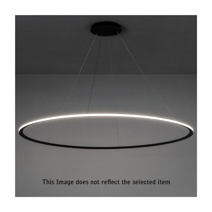 Bover Circular S/200/H 1-lt 82" LED Pendant, Outward Light