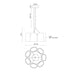 Kuzco CH21120 Bell 7-lt 19" LED Chandelier