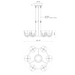 Alora CH362627 Colette 6-lt 27" LED Chandelier