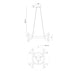 Alora Mood CH420823 Sadie 8-lt 23" Chandelier