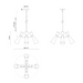 Alora Mood CH574424 Blake 4-lt 24" Chandelier