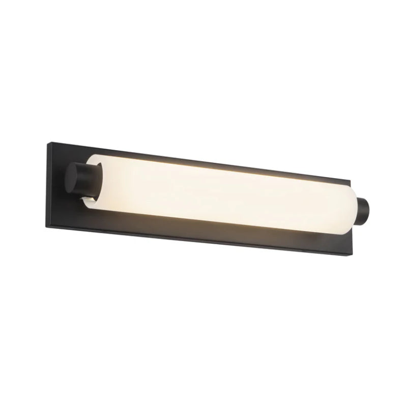 Kuzco VL7518 Charleston 1-lt 19" LED Vanity Light - Black