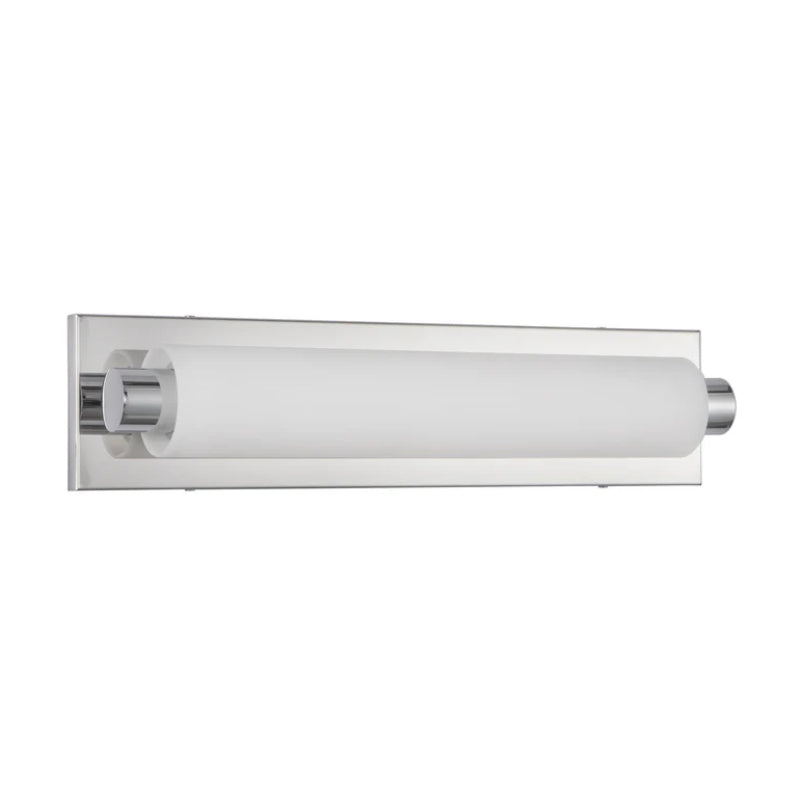 Kuzco VL7518 Charleston 1-lt 19" LED Vanity Light - Chrome