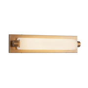 Kuzco VL7518 Charleston 1-lt 19" LED Vanity Light - Vintage Brass