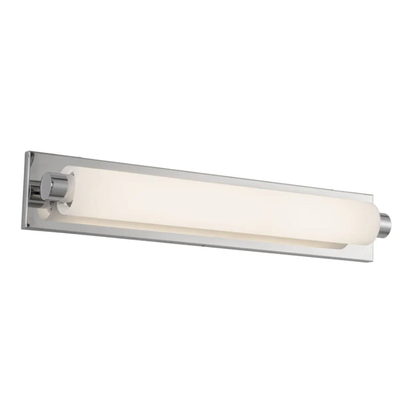 Kuzco VL7524 Charleston 1-lt 24" LED Vanity Light - Chrome