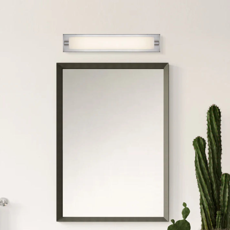 Kuzco VL7524 Charleston 1-lt 24" LED Vanity Light - Chrome