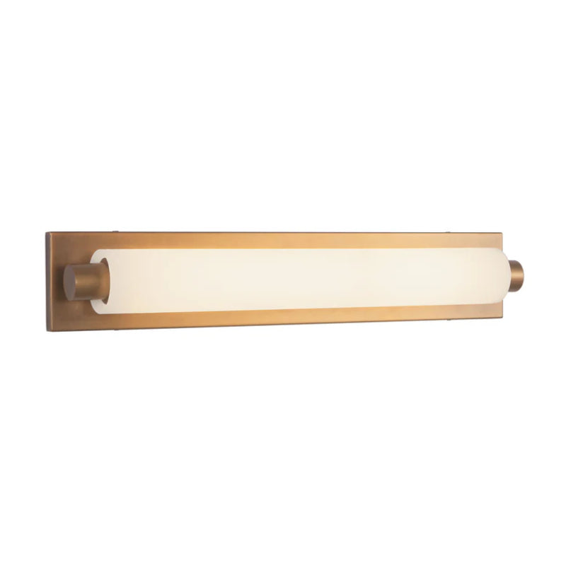 Kuzco VL7524 Charleston 1-lt 24" LED Vanity Light - Vintage Brass