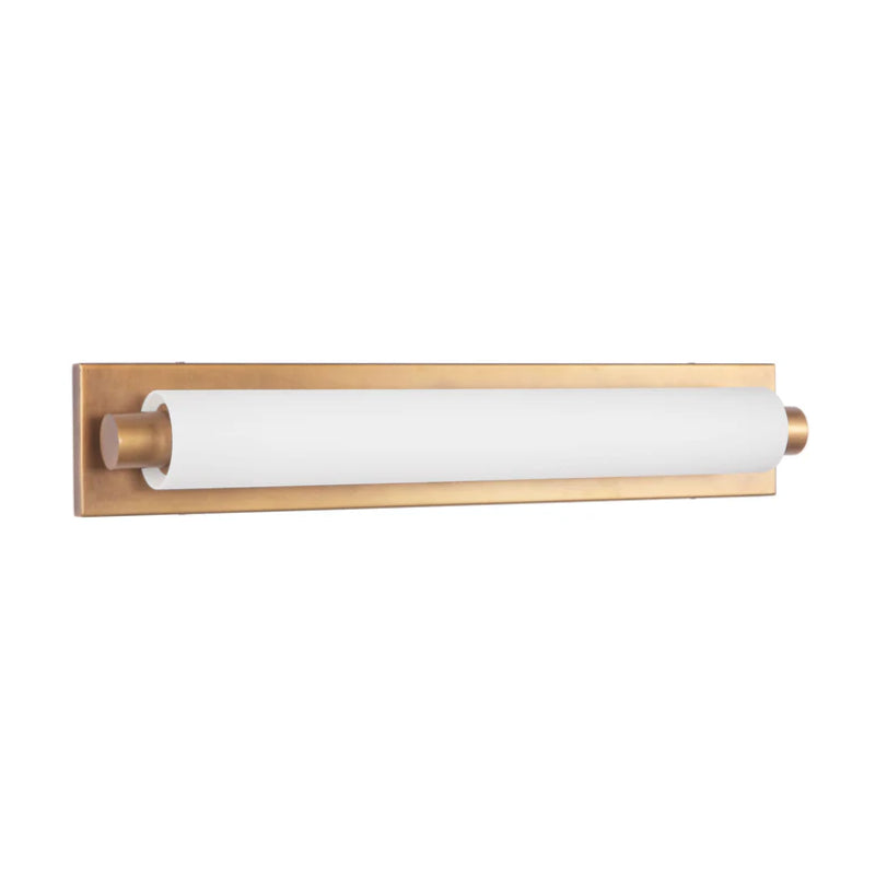 Kuzco VL7524 Charleston 1-lt 24" LED Vanity Light - Vintage Brass