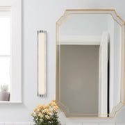 Kuzco VL7530 Charleston 1-lt 31" LED Vanity Light - Chrome