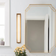 Kuzco VL7530 Charleston 1-lt 31" LED Vanity Light - Vintage Brass