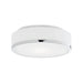Kuzco FM43117 Charlie 1-lt 12" LED Flush Mount, 5CCT Selectable-Chrome