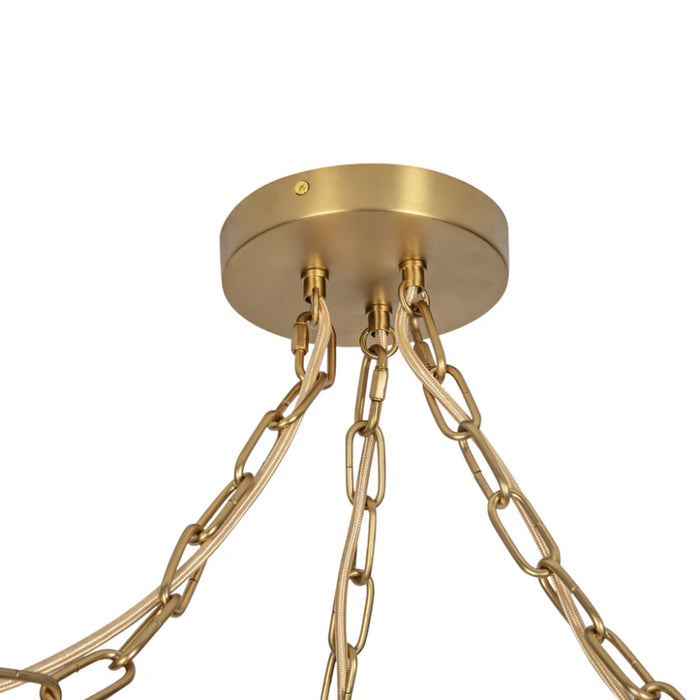Alora Mood MP579707 Cherise 3-lt 7" Pendant - Brushed Gold