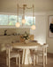 Alora Mood MP579707 Cherise 3-lt 7" Pendant