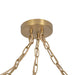 Alora Mood MP579712 Cherise 3-lt 12" Multi Pendant - Brushed Gold