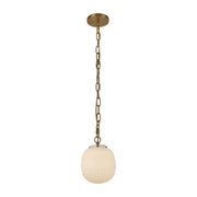 Alora Mood PD579107 Cherise 1-lt 7" Pendant - Brushed Gold