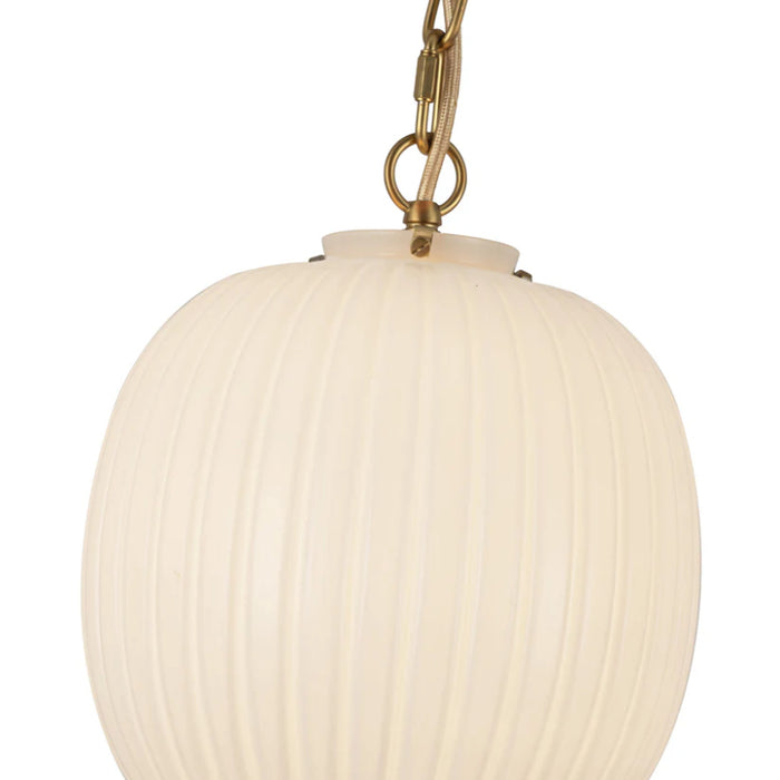 Alora Mood PD579112 Cherise 1-lt 12" Pendant - Brushed Gold