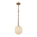 Alora Mood PD579112 Cherise 1-lt 12" Pendant - Brushed Gold