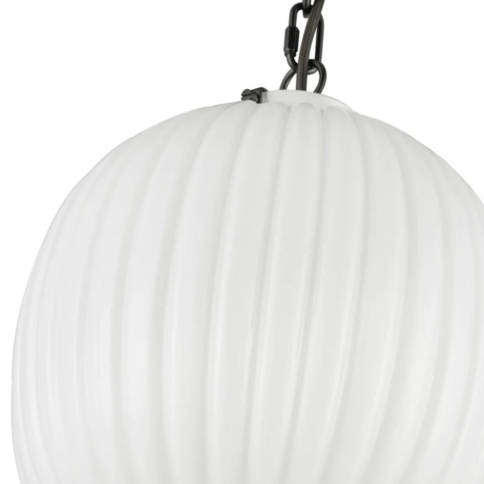 Alora Mood PD579112 Cherise 1-lt 12" Pendant - Matte Black