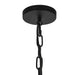 Alora Mood PD579112 Cherise 1-lt 12" Pendant - Matte Black