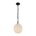 Alora Mood PD579112 Cherise 1-lt 12" Pendant - Matte Black