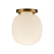 Alora Mood SF579107 Cherise 1-lt 7" Semi-Flush Mount - Brushed Gold