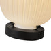 Alora Mood TL579107 Cherise 1-lt 8" Tall Table Lamp - Matte Black