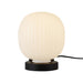 Alora Mood TL579107 Cherise 1-lt 8" Tall Table Lamp - Matte Black
