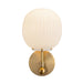 Alora Mood WV579107 Cherise 1-lt 12" Tall Vanity Light - Brushed Gold