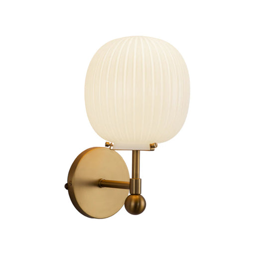 Alora Mood WV579107 Cherise 1-lt 12" Tall Vanity Light - Brushed Gold