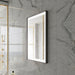 Paris Mirror Chic Rectangle 24" x 32" LED Lighted Mirror, 3CCT Selectable -Black Framed