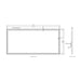 Paris Mirror Chic Rectangle 85" x 40" LED Lighted Mirror, CCT Selectable